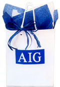 AIG gift bag
